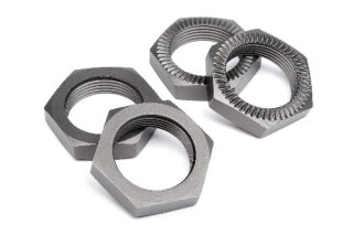 HPI 102216 Radmutter 24Mm (Gunmetal/4Stk)