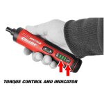 Team Corally C-16195 Torq Master - Akkuschrauber mit digitaler Drehmomentkontrolle Li-Ion 3,6V