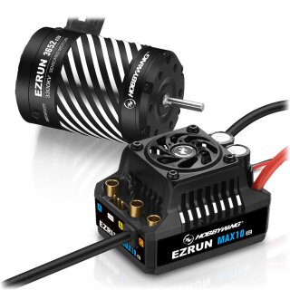 Hobbywing HW38020346 Ezrun MAX10 G2 80A Combo mit 3652SD-3300kV 3,175 Welle