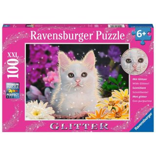 Ravensburger 13358 Glitzerkatze - Teileanzahl 100