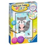 Ravensburger 28695 Malen nach Zahlen Süßer Waschbär