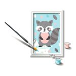 Ravensburger 28695 Malen nach Zahlen Süßer Waschbär