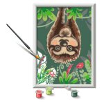 Ravensburger 20295 Malen nach Zahlen Faultier-Liebe