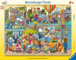 Ravensburger Puzzle 05664 Tierischer Spielzeugladen 30-48...