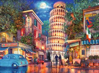 Ravensburger Puzzle 17380 Abends in Pisa 500 Teile Puzzle