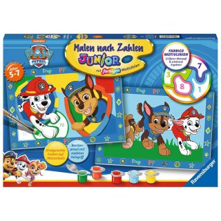 Ravensburger Malen nach Zahlen 20286 Paw Patrol Kinder 5-7 Jahre