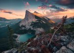Ravensburger Puzzle 15011 Abends in den Rocky Mountains