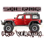 Absima 12016 1:10 EP Crawler CR3.4 "SHERPA-PRO" Metallic Rot RTR