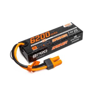 Spektrum SPMXB2S62 7,4V 6200mAh 2S 120C Smart G2 Pro Basher LiPo: IC5