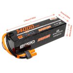 Spektrum SPMXB3S140 11,1V 14000mAh 3S 120C Smart G2 Pro Basher LiPo: IC5