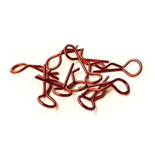 H-Speed HSPX022 Karosseriesplinte 1/10 metallic Rot (10)