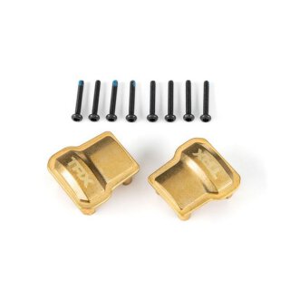 Traxxas 9787 Achsen-Gehäusedeckel Messing (je 8g) (2) TRX-4M