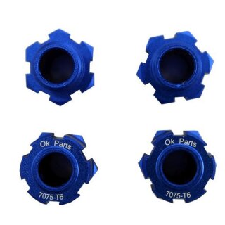 Oktay RC Alu-Radmitnehmer für Traxxas Sledge