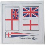 Krick 837434 Flaggensatz HMS Victory 1:200