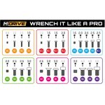 M-Drive MD22000 Allen Wrench Ball Hex Tool Set 2, 2.5...