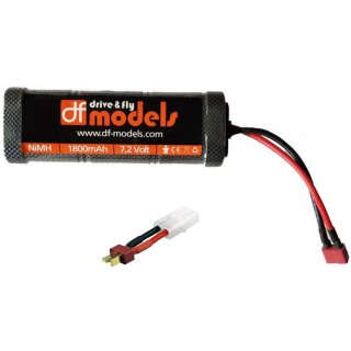 DF-Models Racing Pack NiMH 7,2V 1800mAh mit Tamiya-Adapter