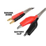 Revtec Akku-Ladekabel "Pro" Banana 4mm...