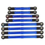 GPM TRX4M160BBEBK Spurstangen-Set 6061-T6 Aluminium blau...