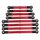 GPM TRX4M160RBEBK Spurstangen-Set 6061-T6 Aluminium rot GPM TRX-4M