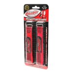 Team Corally C-50531 ProBattery Straps 250x20mm Anti Slip Strings Red 2pcs