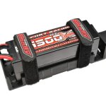 Team Corally C-50535 ProBattery Straps 3000x20mm Anti Slip Strings Black 2pcs