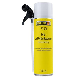 Faller 171800 Fels- und Geländeschaum 400ml Spur TT,N,H0,Z