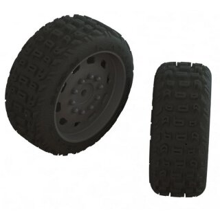 Arrma ARA550083 dBoots KATAR 35/085 2.4 Reifensatz geklebt (1 Paar)