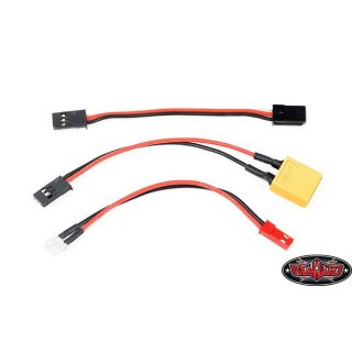 RC4WD RC4ZE0140 Wire Accessory Pack For Winch and Controllers (3)