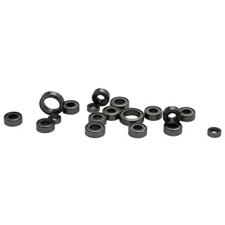 mobo-racing Kugellager Set mit Metalldichtung für Tamiya M-07 Chassis - 20Stk.