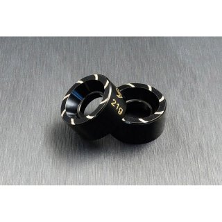 SAMIX TRX-4M Felgengewichte Messing Defender 21g (2)