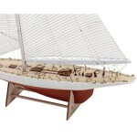 Krick 25051 Rainbow 1934 Yachtbausatz mit Fertigrumpf 1:80