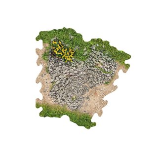 ToysWD TWDTRK011 Crawler Park 3x Schotterkurve 1/18 1/24