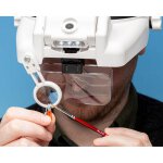 Krick 492214 Profi LED-Kopfbandlupe USB