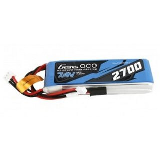 Gens Ace 27002SRXFJ  2700mAh 7,4V 2S1P Transmitter Pack