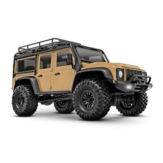 Traxxas 97054-1 TRX-4M Land Rover Defender 4x4 RTR inkl. Akku/Lader 1/18 4WD tan