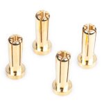 LRP 499306 WorksTeam - 5mm Gold Steckverbinder - 18mm...