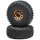 LOS43028 2.2 Wheels with BFG Tire, Copper: Lasernut U4