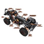 DF-Models 3154 DF-4S PRO Crawler 4WD 2,4GHz 313mm 1:10 Modell 2024 - GRAY