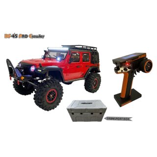DF-Models 3164 DF-4S PRO Crawler 4WD 2,4GHz 313mm 1:10 Modell 2024 - RED