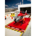 Faller 131020 Hubschrauber EC135 Luftrettung Spurweite H0
