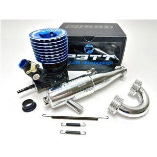 Kyosho PIC9692 Picco P3TT DLC Off Road engine 21 + EFRA 2135 In-line Pipe