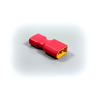 Absima 3040038 Adapter T-Plug (W) - XT60 (M) Kompakt-Version