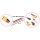 Absima 3040057 Multi-Ladekabel XT60 passend für XT60,XT90,T-plug,Tamiya,FUT/JR
