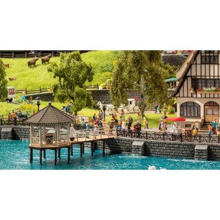 NOCH 14264 Event-Pavillon “Fischersteg” Spur H0