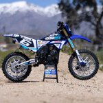 Losi LOS06000T2 Promoto-MX 1/4 Motorcycle RTR FXR Blau
