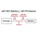 Spektrum SPMXCA327 Adapter: JST-RCY Battery / JST-PH Device
