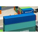 Faller 182102 40 Container, blau Spur H0