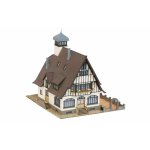 NOCH 66401 Wirtshaus mit Biergarten 18,9x17,2cm Spur H0