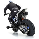 Pro-Line 10223-10 1/4 Supermoto S3 Motorrad-Hinten MTD Schwarz (1) PROMOTO-MX