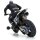 Pro-Line 10223-10 1/4 Supermoto S3 Motorrad-Hinten MTD Schwarz (1) PROMOTO-MX